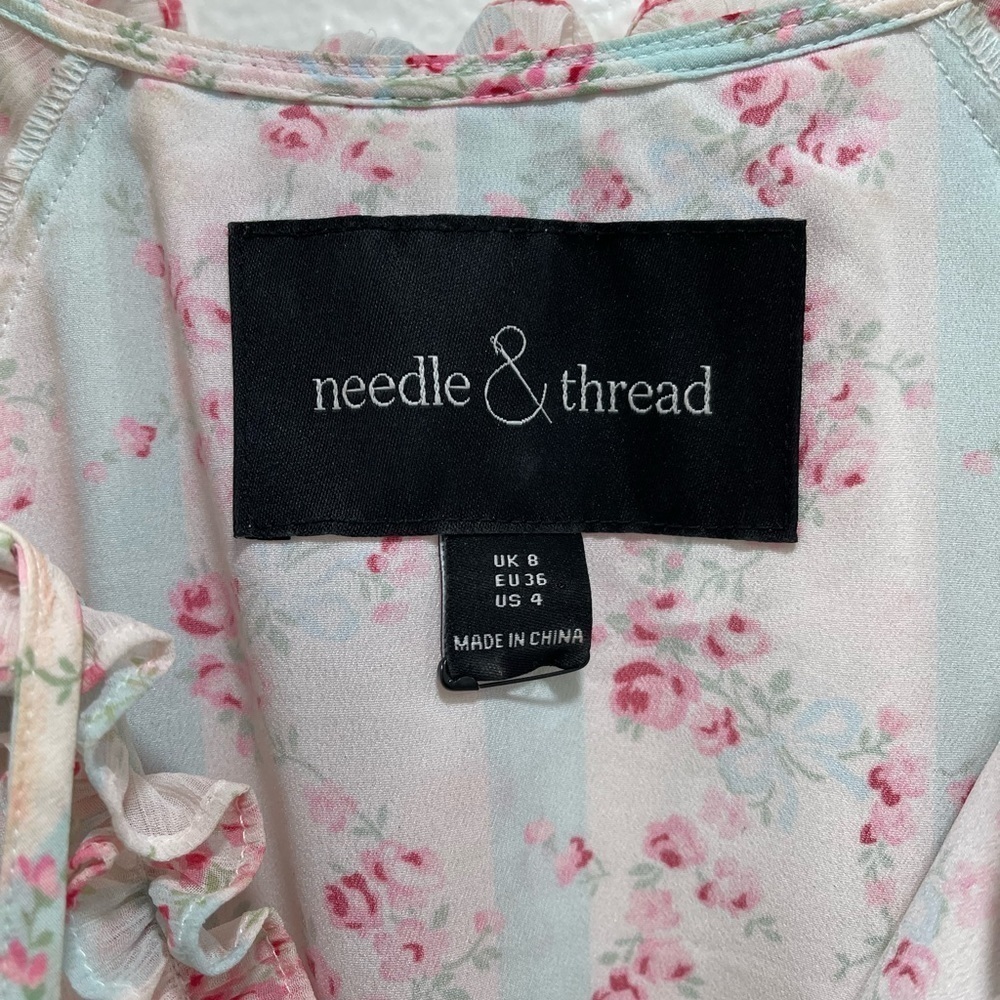 Needle & Thread Molly Blossom Mini Dress Multi - Picture 5 of 7